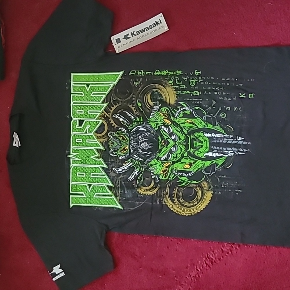 Kawasaki Tribal art tshirt